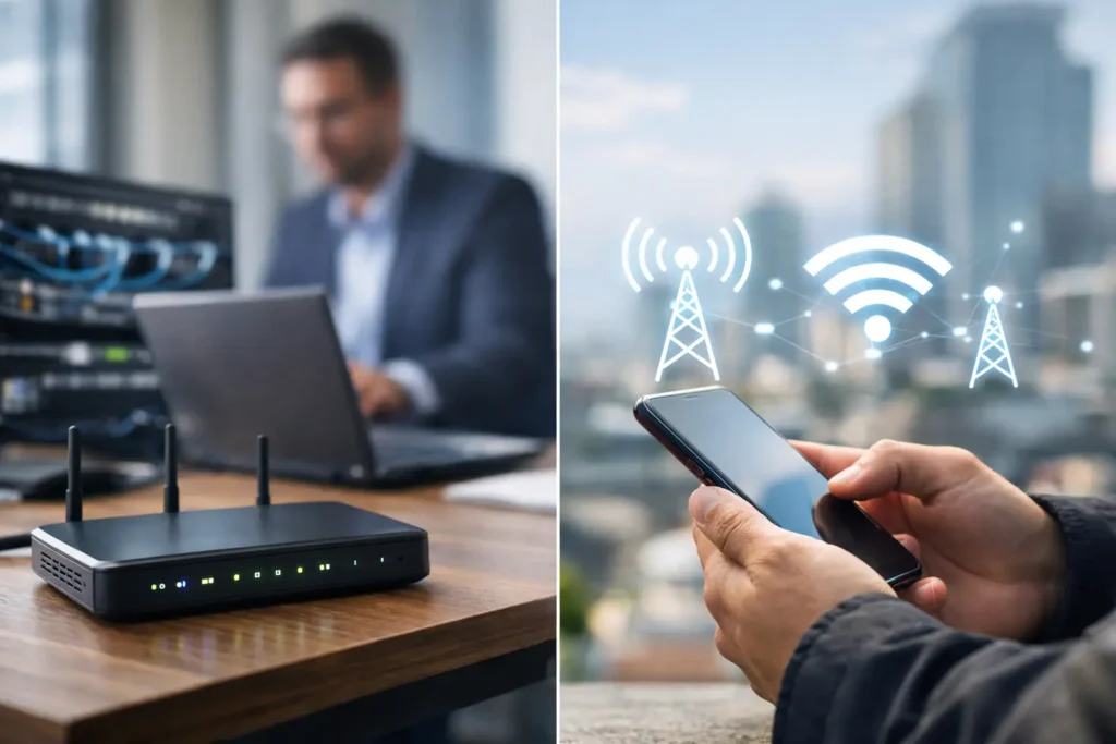 Business Internet vs Mobile Broadband Compared