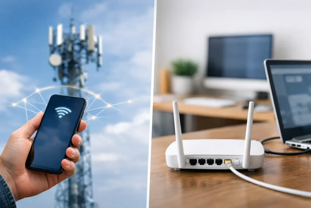 Mobile Broadband vs Fixed Internet Compared