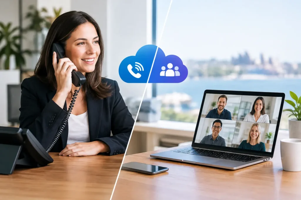 Cloud Calling Versus Teams for Australian SMEs